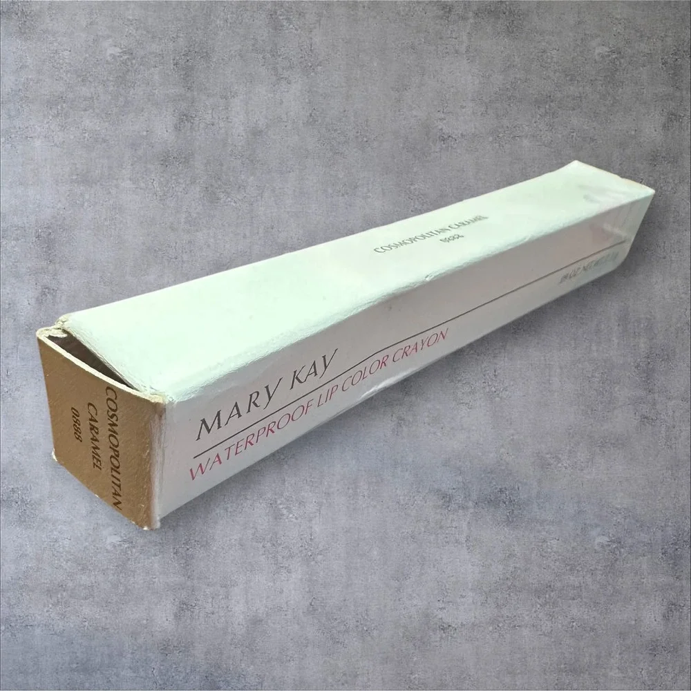 Mary Kay Waterproof Lip Color Crayon Cosmopolitan Caramel 0888 0.09oz New Box